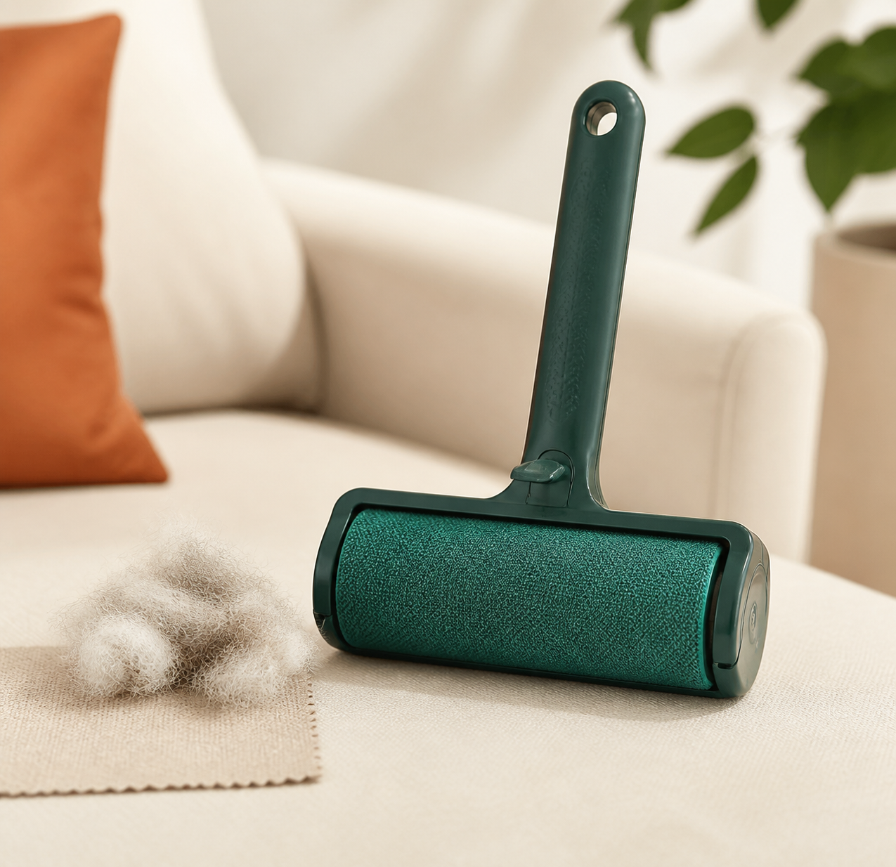 Removedor reutilizável de pelos de cães e gatos