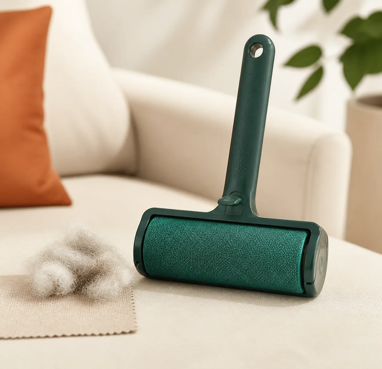 Removedor reutilizável de pelos de cães e gatos